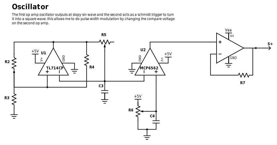 Oscillator schematic